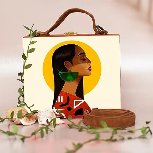 Silent Muse Handcrafted Suitcase Clutch