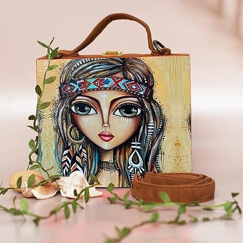 Gypsy Soul Handcrafted Suitcase Clutch