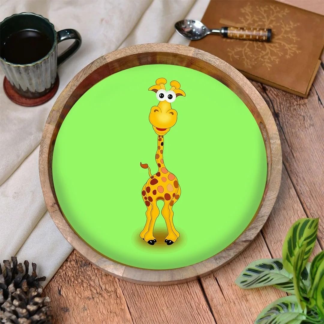 Adorable Giraffe Delight Decorative Tray