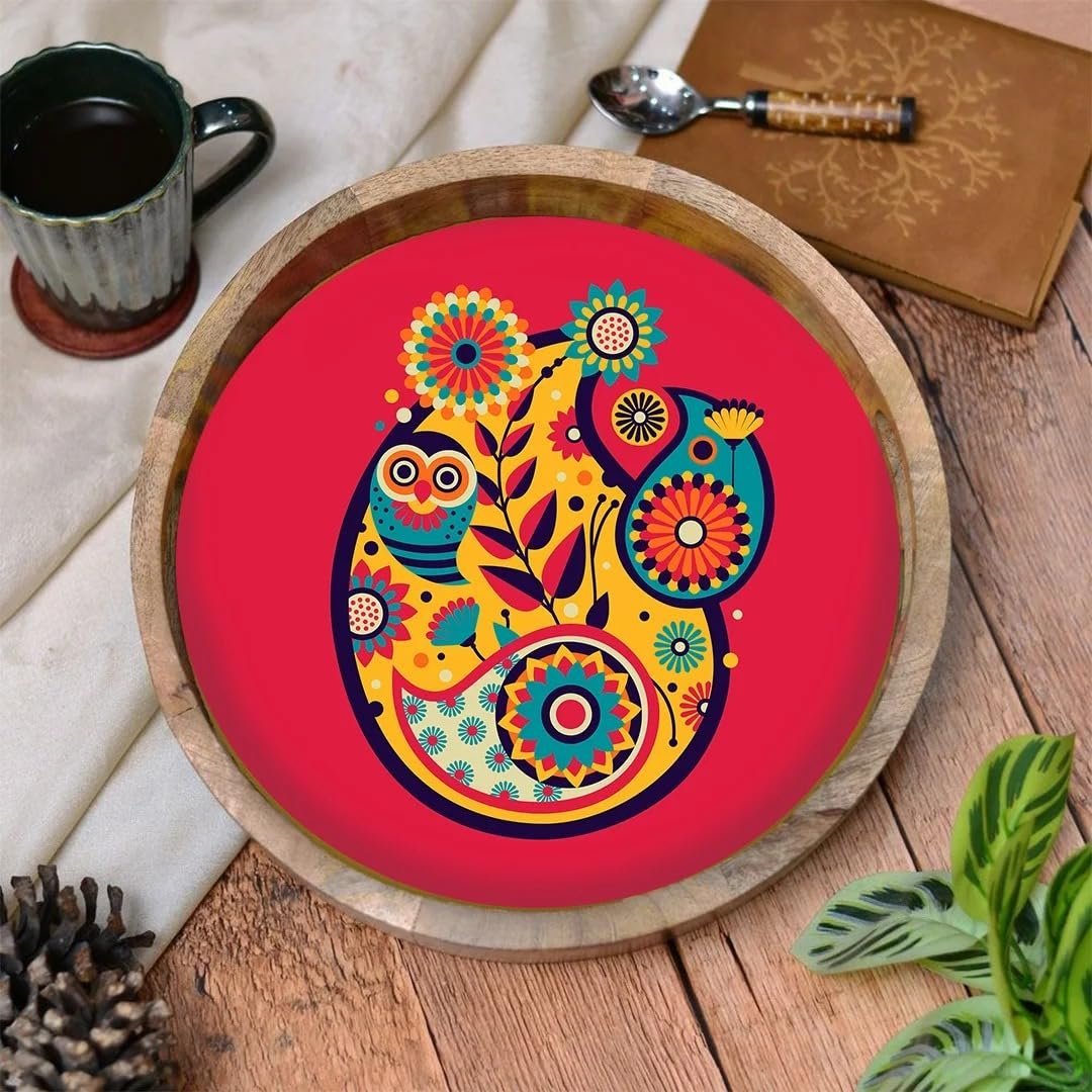 Whimsical Harmony Decorative Tray