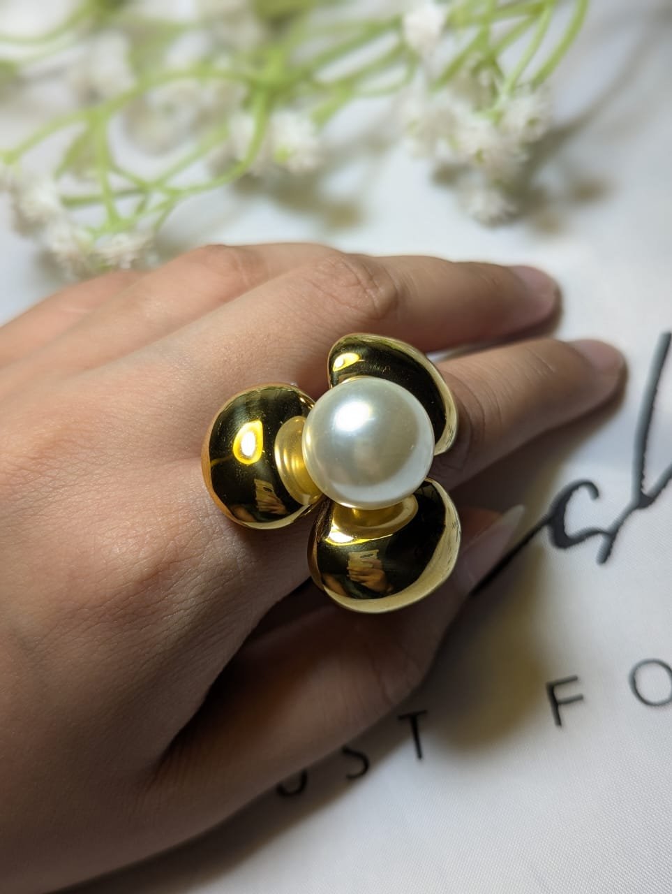 Luna Bloom Ring