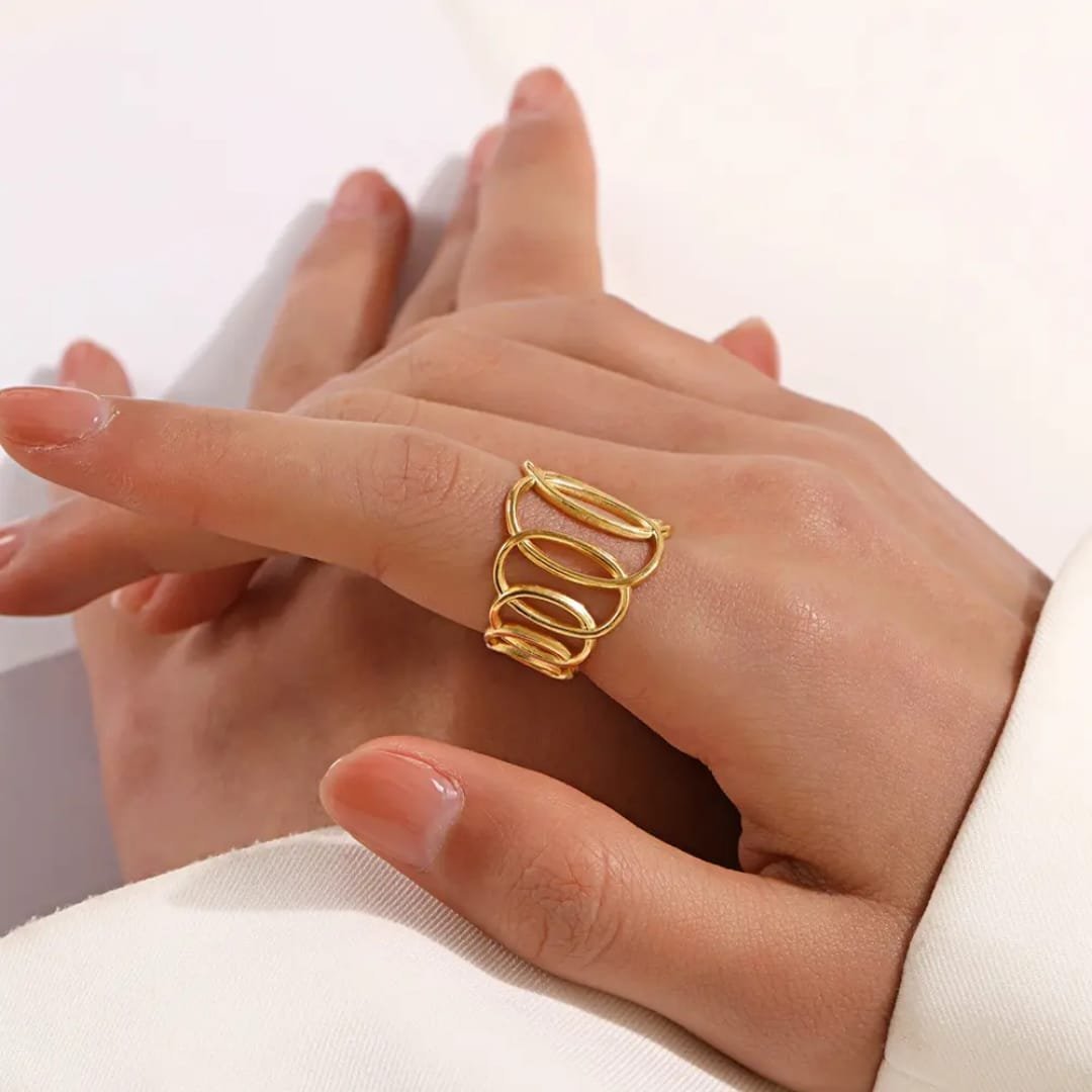 Aurora Loop Open Ring