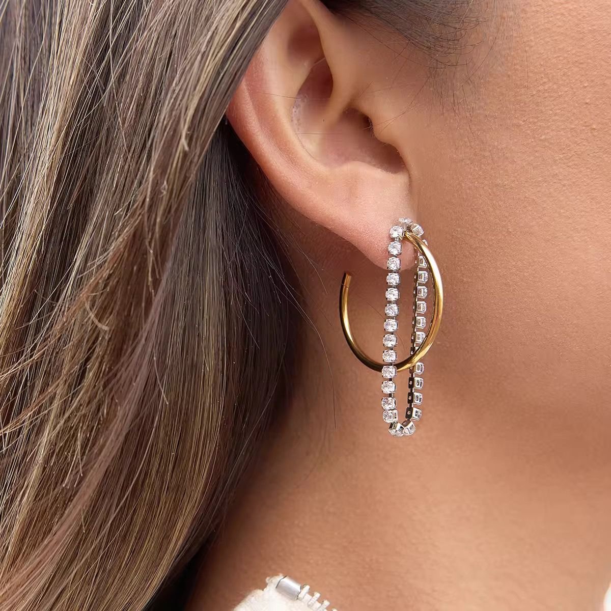 Crystal Layer Hoops