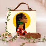 Silent Muse Handcrafted Suitcase Clutch