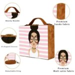 Urban Pop Chic Handcrafted Suitcase Clutch - Image 3