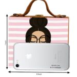 Urban Pop Chic Handcrafted Suitcase Clutch - Image 4