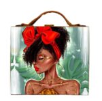Hue-tiful Diva Handcrafted Suitcase Clutch - Image 2