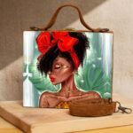 Hue-tiful Diva Handcrafted Suitcase Clutch