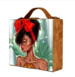 Hue-tiful Diva Handcrafted Suitcase Clutch - Image 3