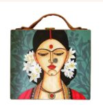 royal radiance handcrafted suitcase clutch