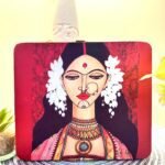 Mystic Diva Handcrafted Suitcase Chain Clutch