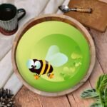 decorative wooden tray