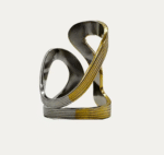 Dual-Tone Wave Statement Ring - Image 3