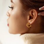 luna loop earings