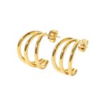 pair of luna loop earrings