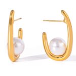 pair of halo luxe earrings