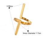 adjustable ring with measurement