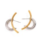 Gilded Curve Earrings - Image 3