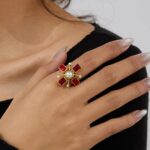 Crimson Crown Ring