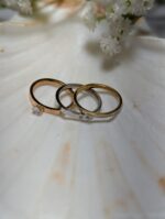 elegance trio ring set