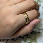 Auric Mosaic Ring Set