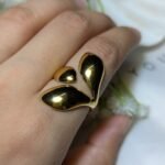Golden Petal Ring
