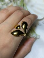 Golden Petal Ring