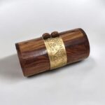 Regal Vintage Cylindrical Clutch - Image 4