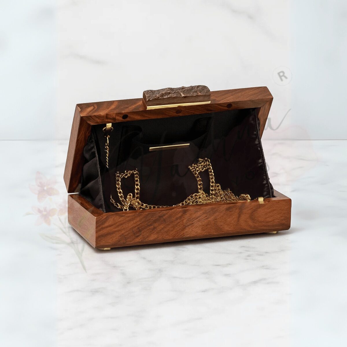 Aurea Sheesham Clutch - Image 4