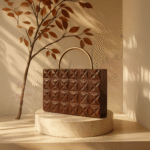 GeoLuxe Handcrafted Clutch - Image 3