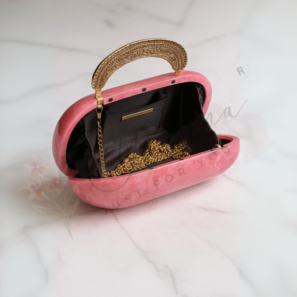 Rosé Radiance Clutch - Image 4