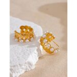 Pearl Royale Hoops - Image 3