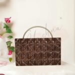 GeoLuxe Handcrafted Clutch